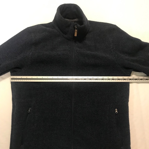 Field & Stream sweater men’s size Large blue, full zip, thick gorpcore cabincore - Picture 5 of 9